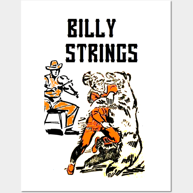 Billy Strings Wall Art by Stubbs Letterpress